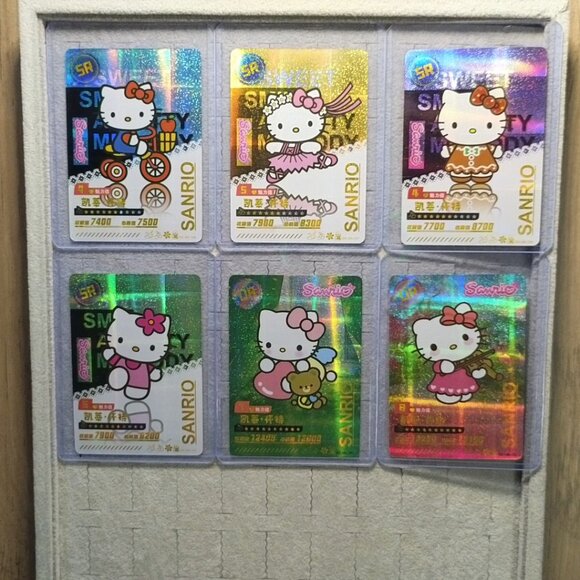 Sanrio Character Hello Kitty Wave 6 Booser Set - 13 Piece With Top Load Sleeve - Picture 9 of 16